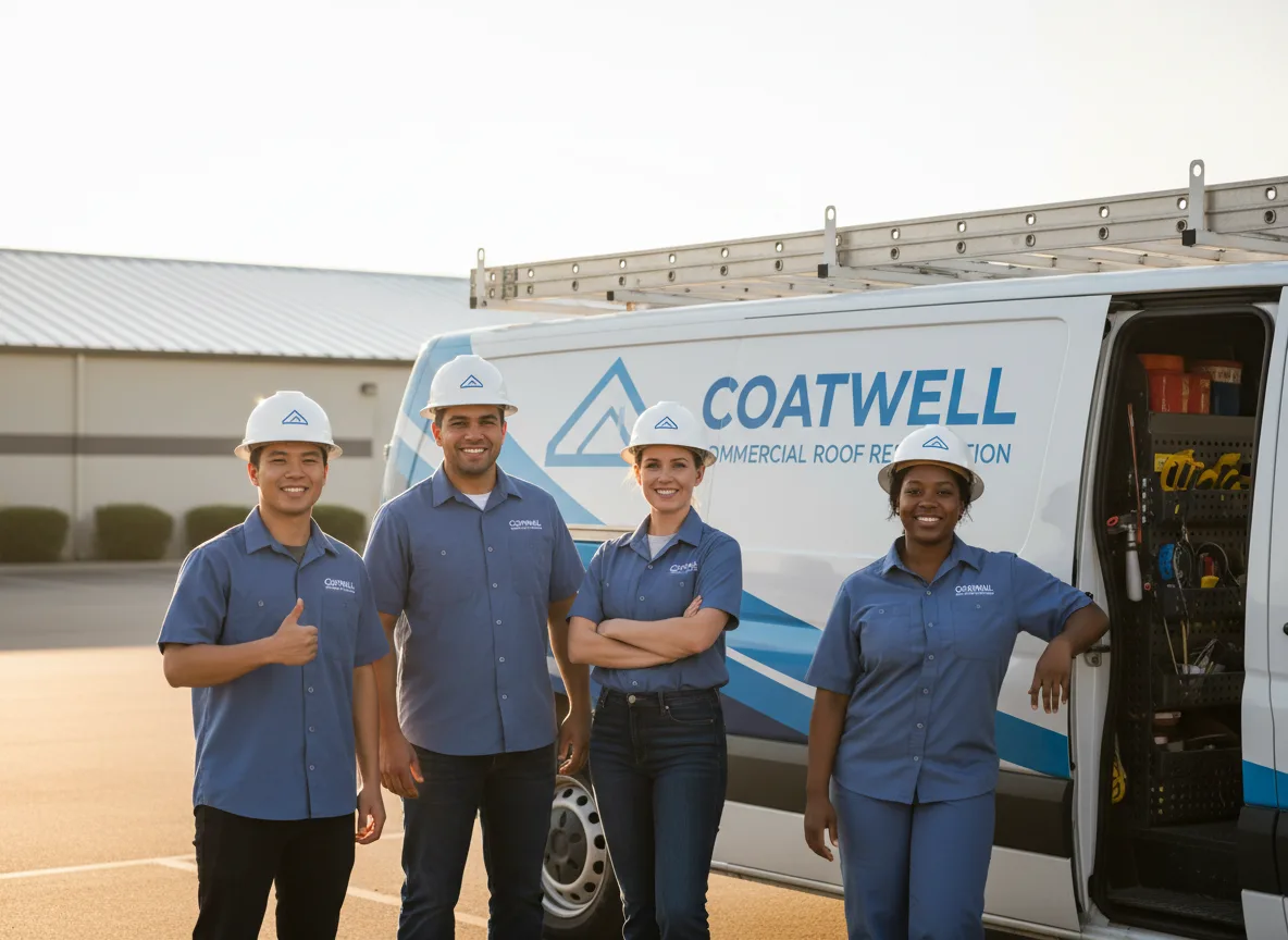 Commercial roof coating company in Burnsville, MS
